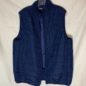 Chaps Mens Sleeveless Quilted Vest